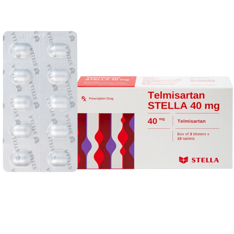 Thuốc Telmisartan 40mg: Công dụng, liều dùng và những lưu ý quan trọng