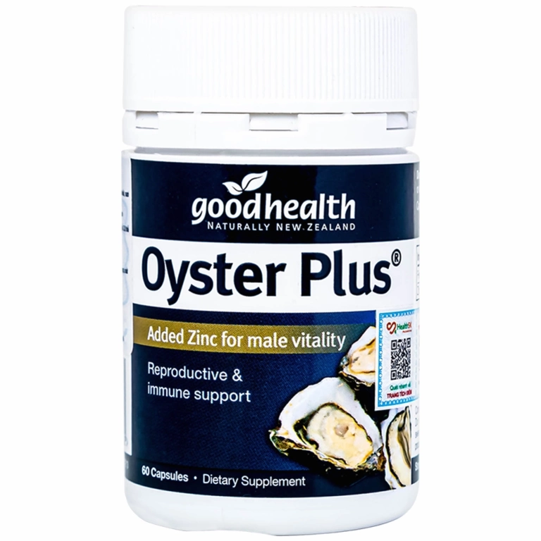 Tinh chất hàu Oyster Plus Goodhealth: Bí quyết tăng cường sinh lực phái mạnh