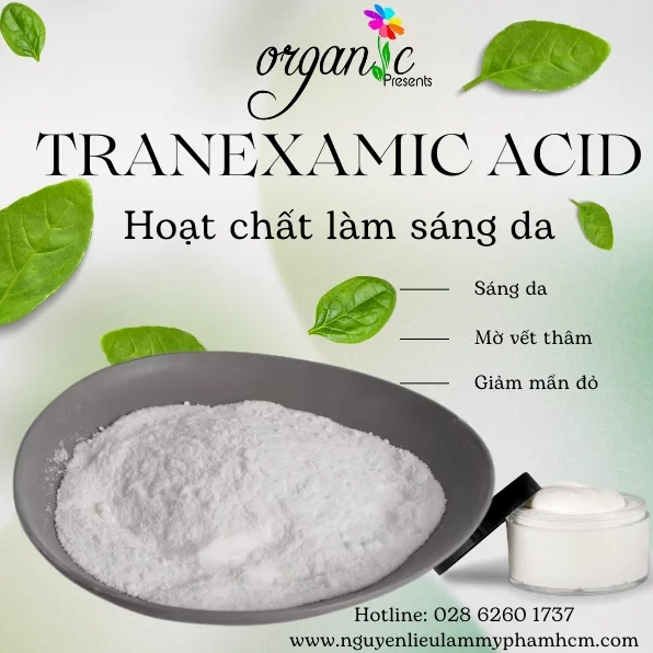 Tranexamic Acid: Hoạt chất vàng cho làn da sáng khỏe