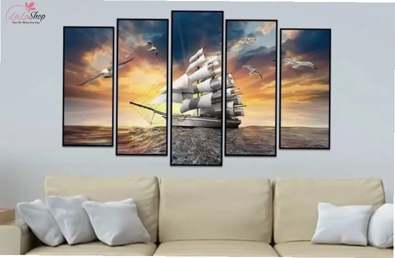 Tranh canvas Lala sử dụng mực in cao cấp – Không bay màu, không mùi khó chịu