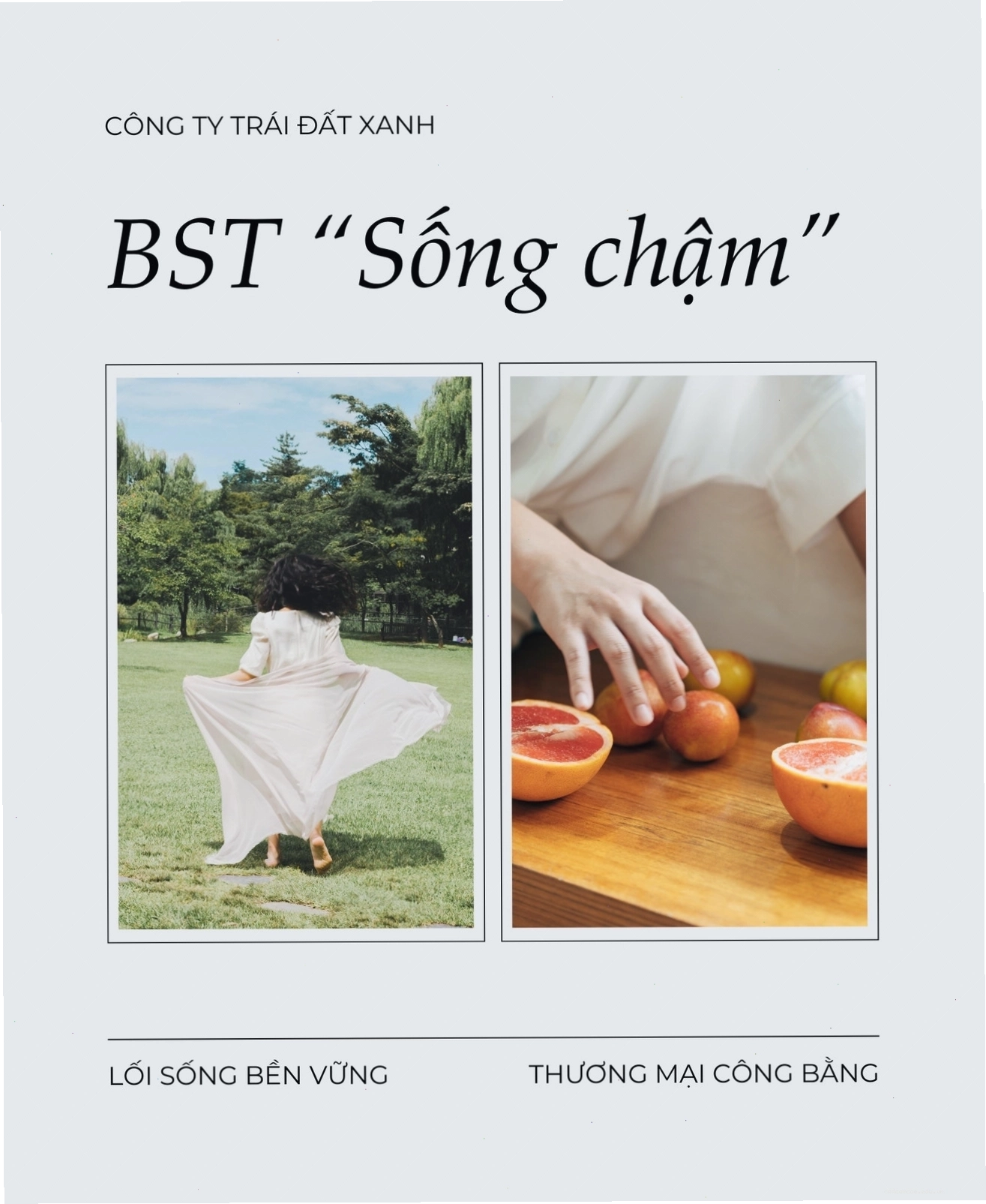 Tranh vải Kinh doanh màu Xám Tro Xanh lá Phong cách Đơn giản và Tối giản