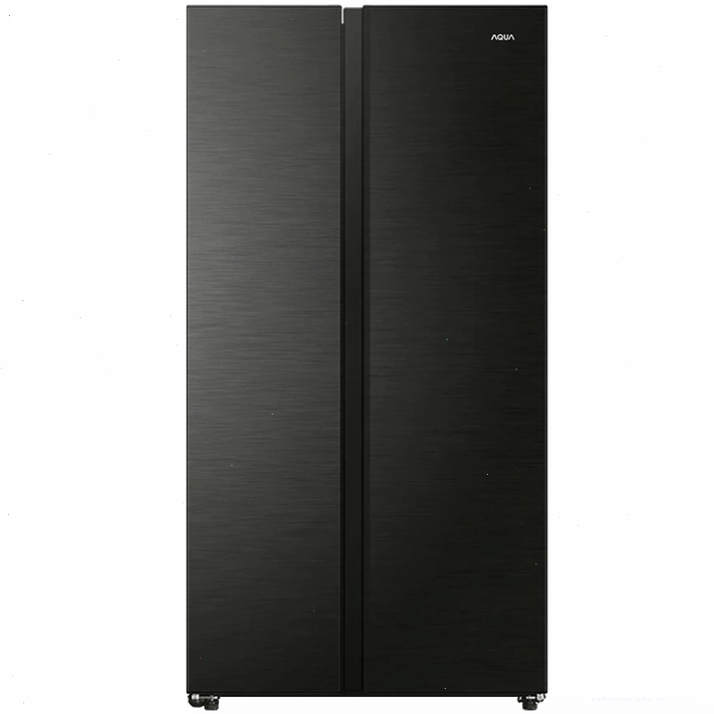 Tủ lạnh Aqua Inverter 646 lít Side by Side AQR-S682XA(FS) với thiết kế hiện đại, dung tích lớn phù hợp gia đình đông người