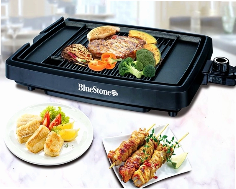 Vỉ nướng điện Bluestone EGB-7406 có khả năng điều chỉnh nhiệt độ