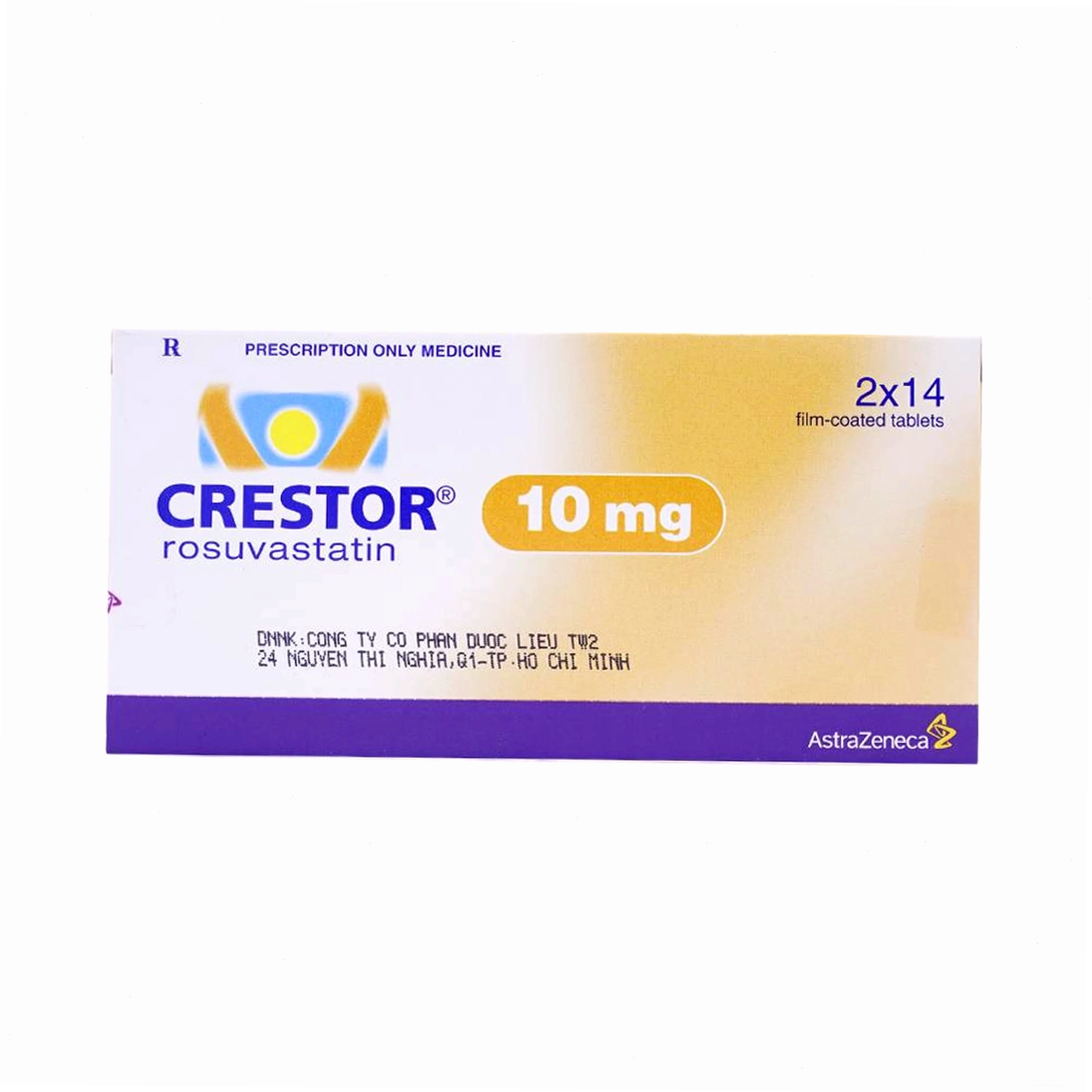 Vỉ thuốc Crestor 10mg